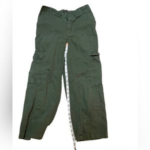 Green Straight legged jeans